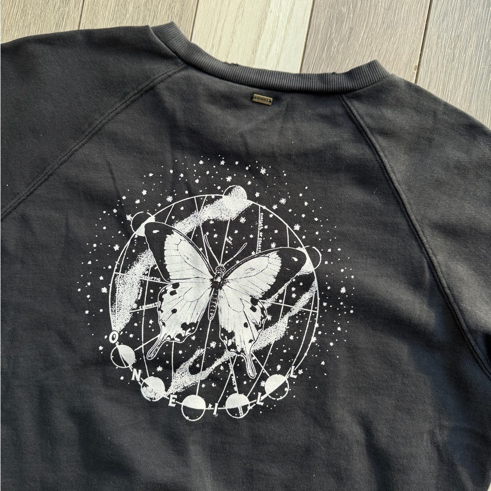 O'Neill Butterfly Sea Spray Pullover Lightweight Sweater - Picture 5 of 5